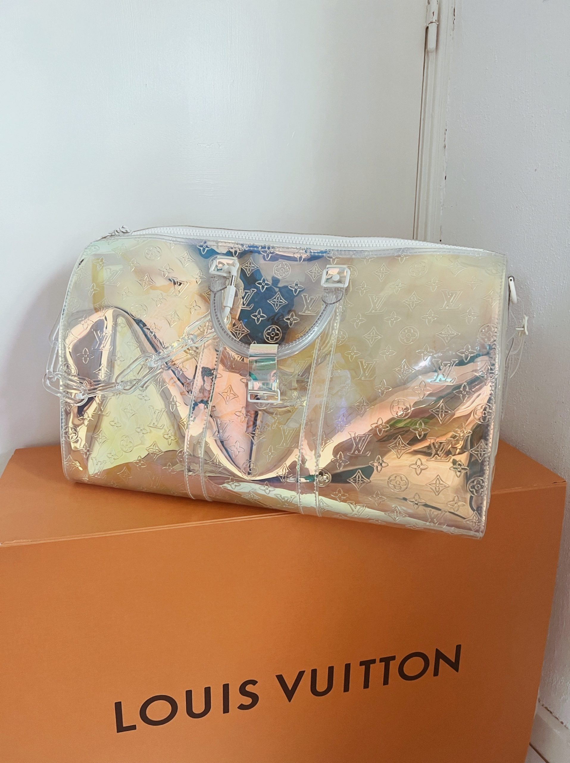Louis Vuitton keepall prism 50 Plastic ref.684136 - Joli Closet