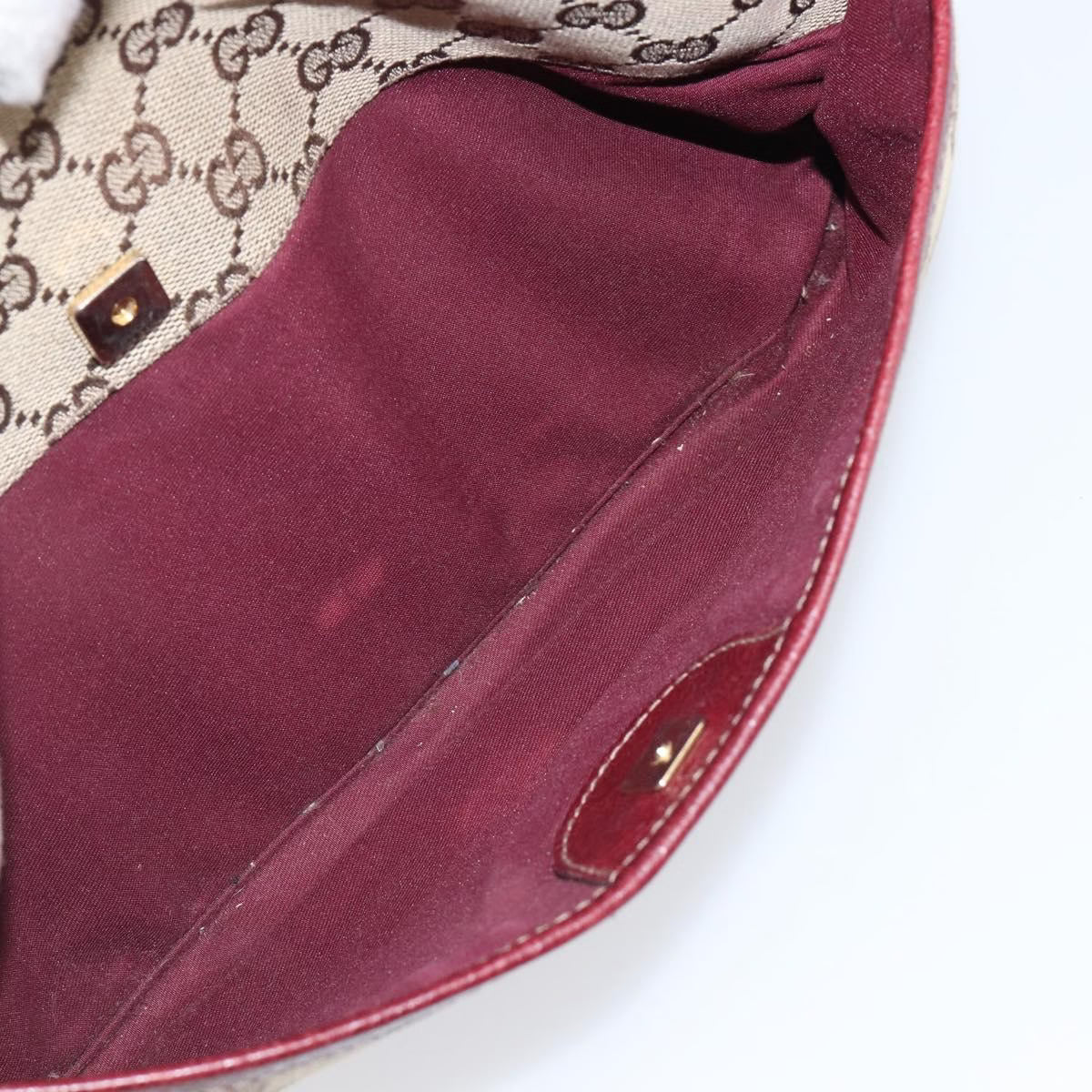 Gucci GG Shoulder Bag Bordeaux