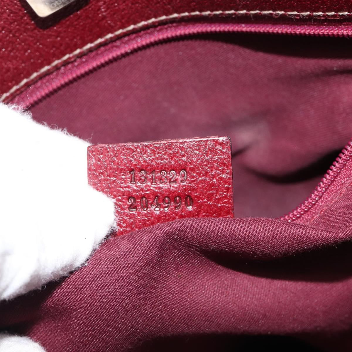 Gucci GG Shoulder Bag Bordeaux