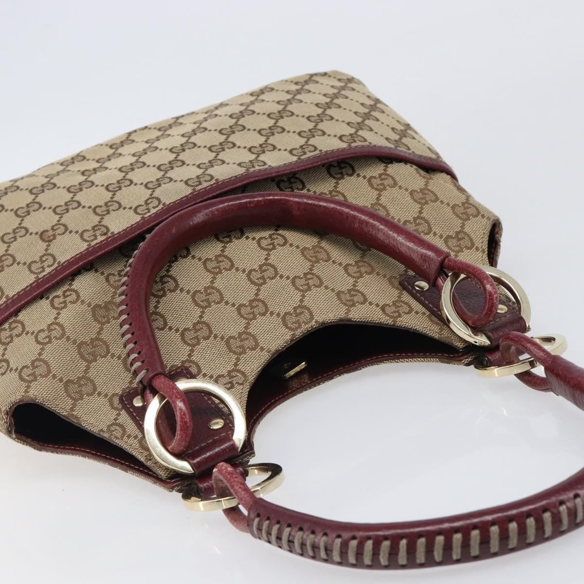 Gucci GG Shoulder Bag Bordeaux
