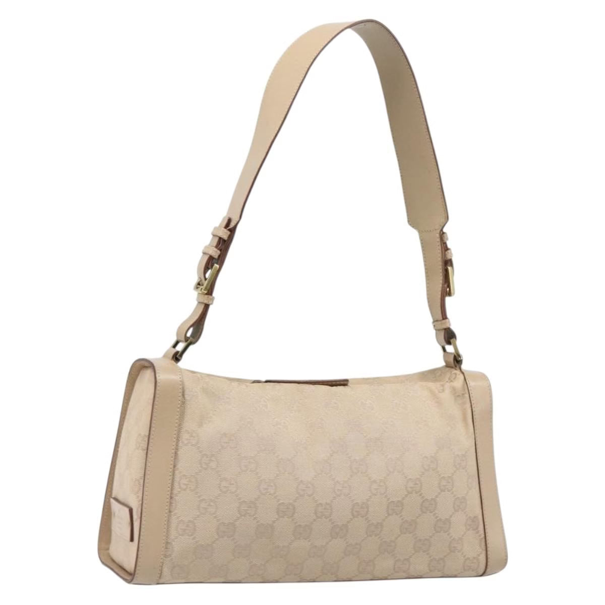 Gucci GG Shoulder Bag Beige