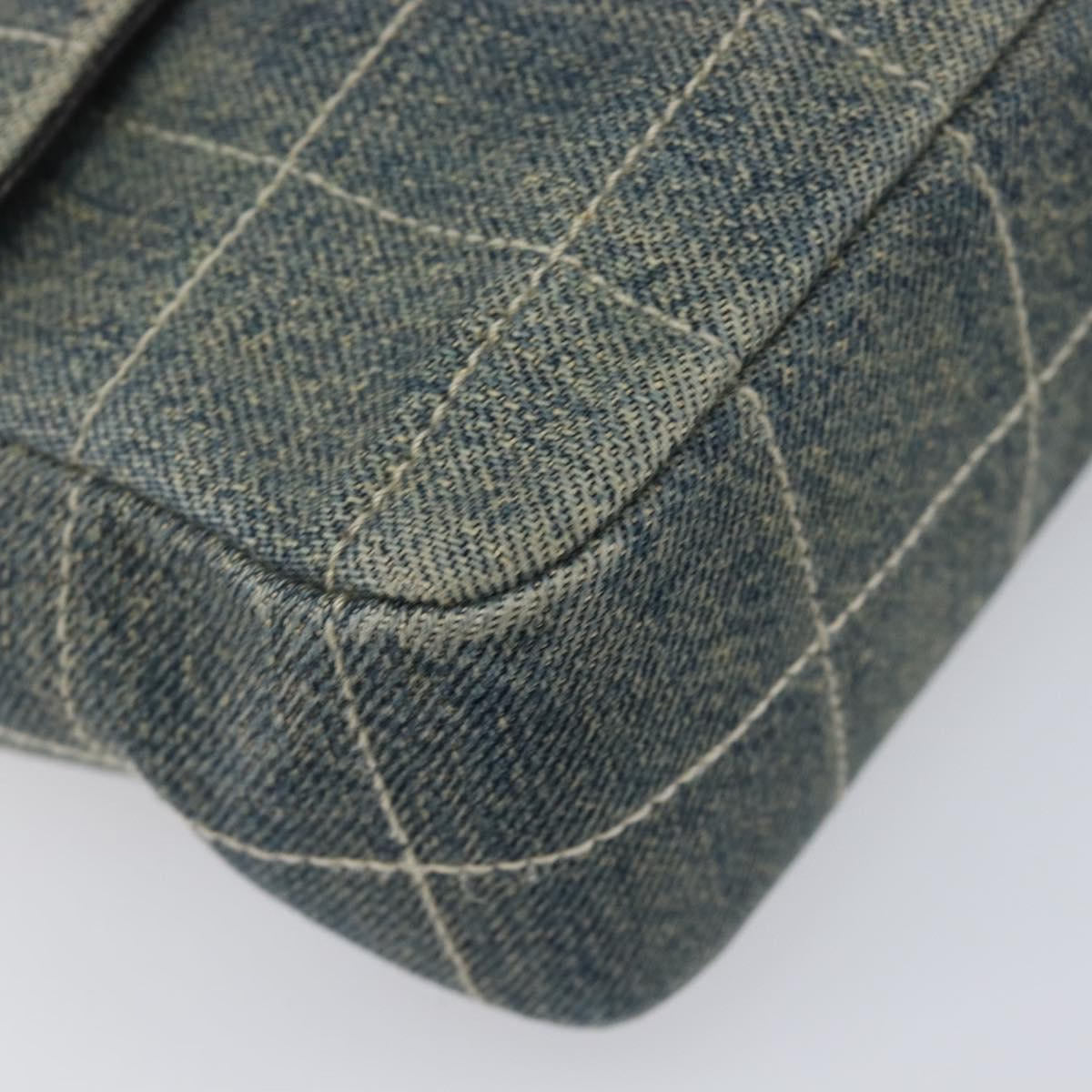 Chanel Single Flap Bag Denim