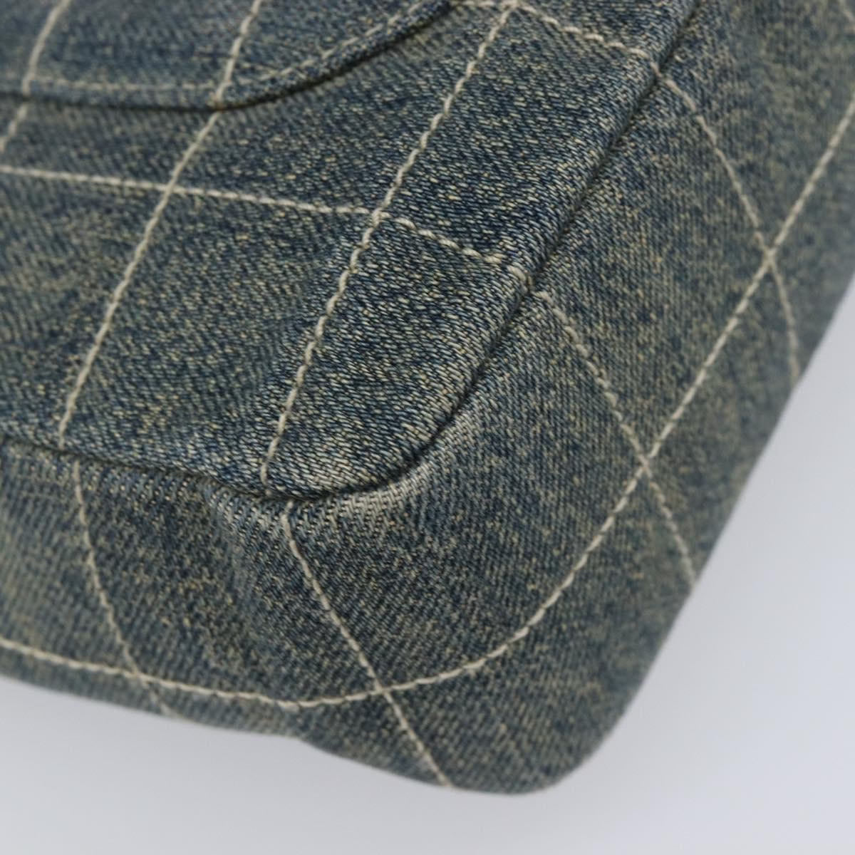 Chanel Single Flap Bag Denim