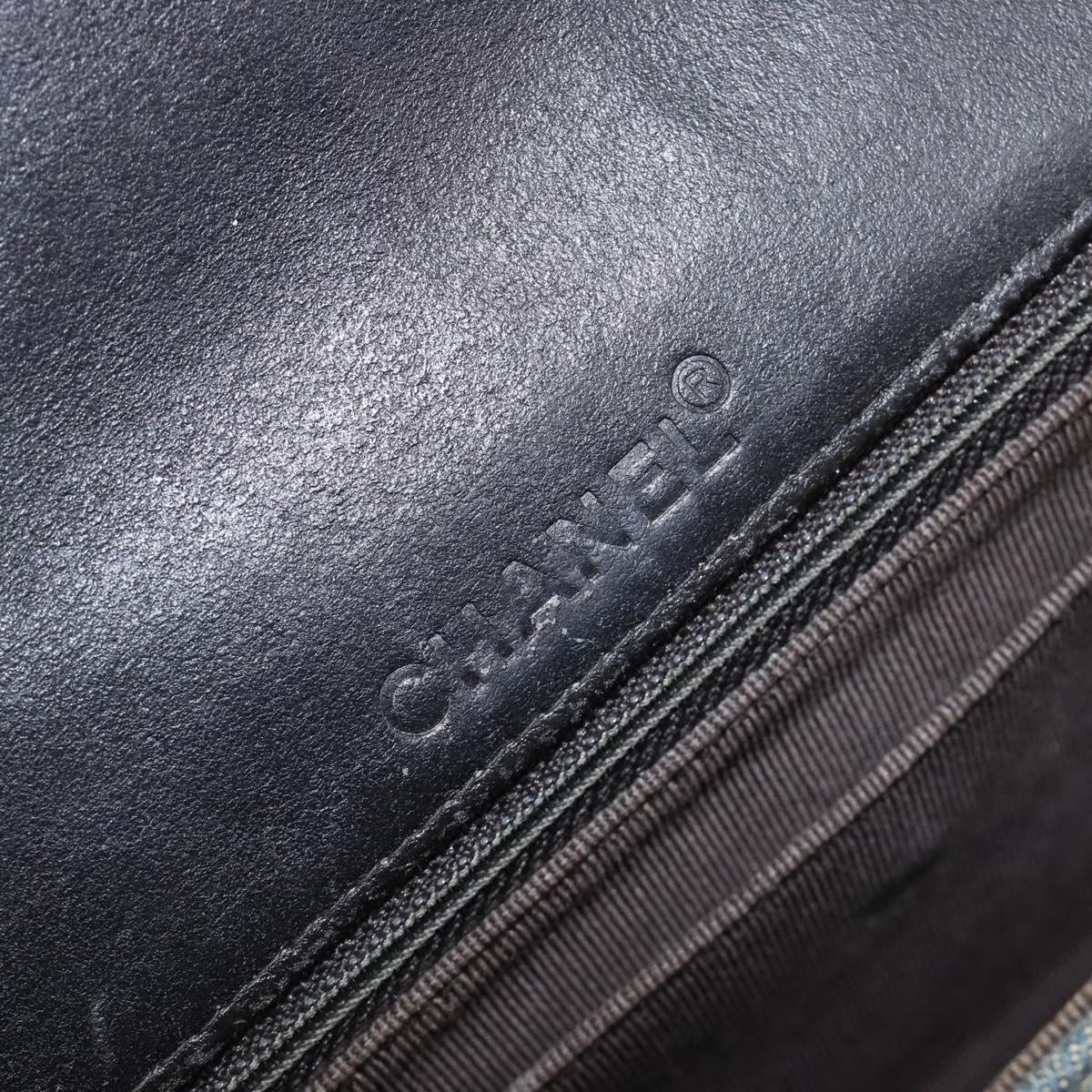 Chanel Single Flap Bag Denim