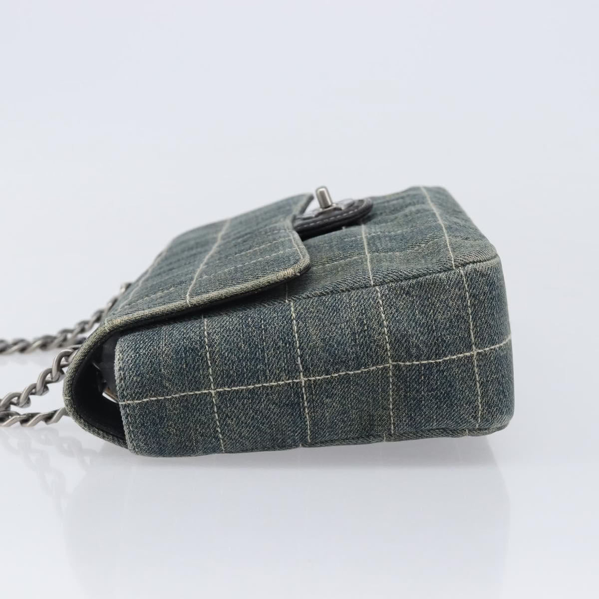 Chanel Single Flap Bag Denim