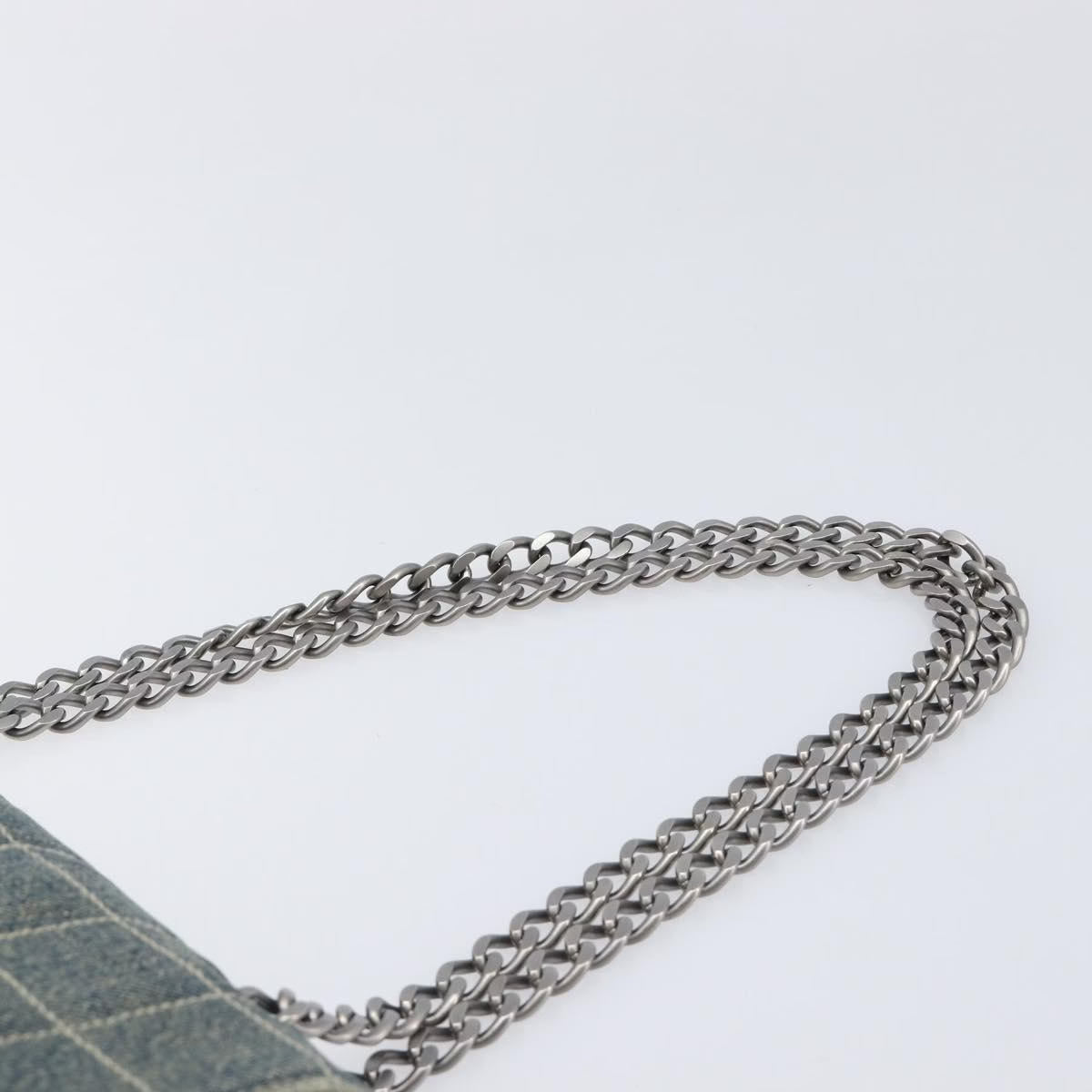 Chanel Single Flap Bag Denim
