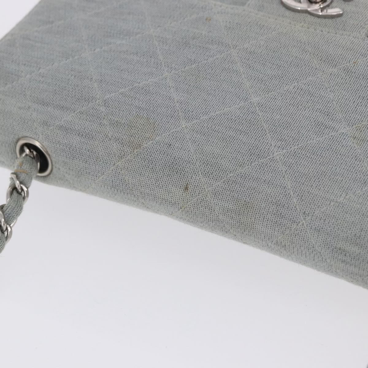Chanel Single Flap Bag Denim