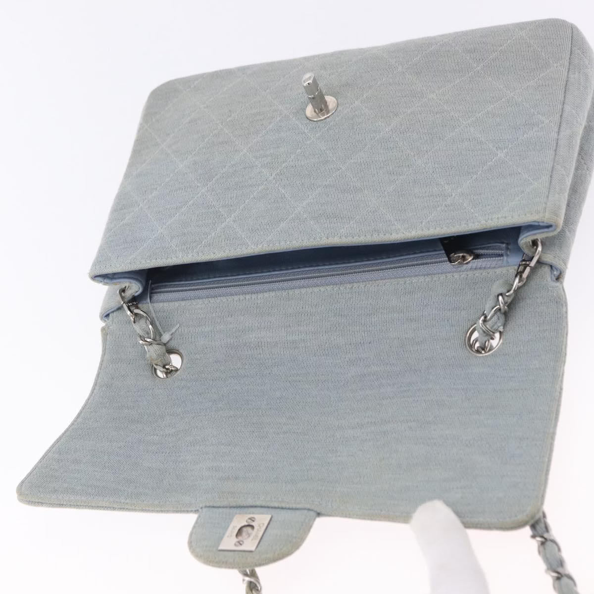 Chanel Single Flap Bag Denim