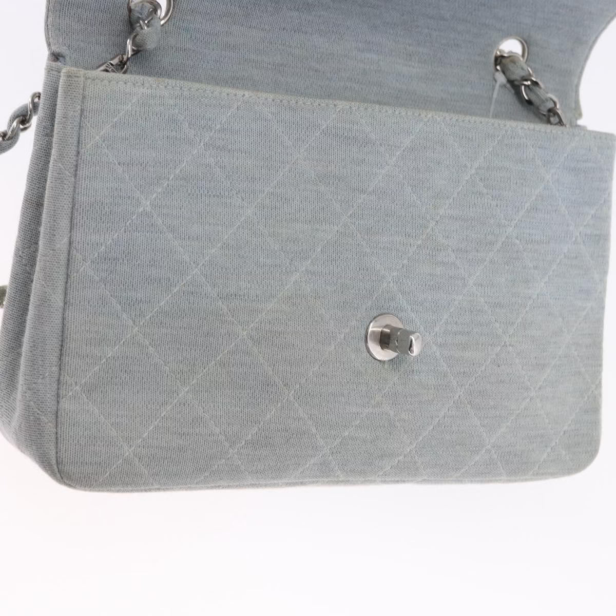 Chanel Single Flap Bag Denim
