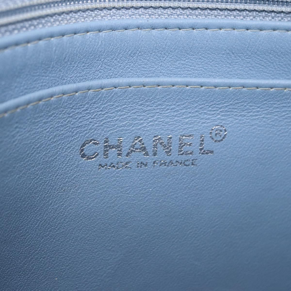 Chanel Single Flap Bag Denim
