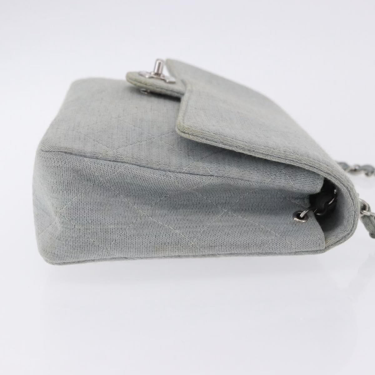 Chanel Single Flap Bag Denim