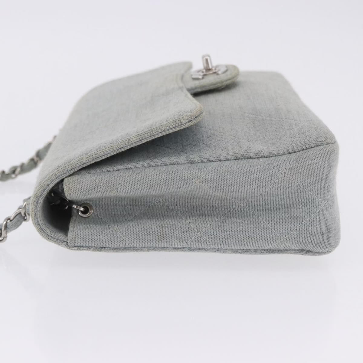 Chanel Single Flap Bag Denim