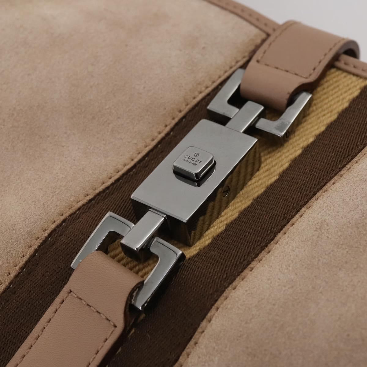 Gucci Jackie 1961 Sherry Line Suede