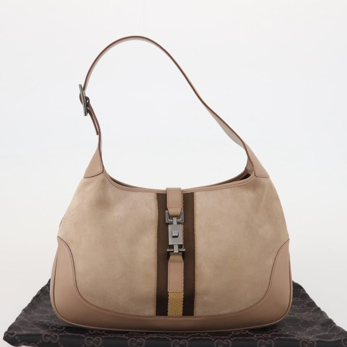 Gucci Jackie 1961 Sherry Line Suede
