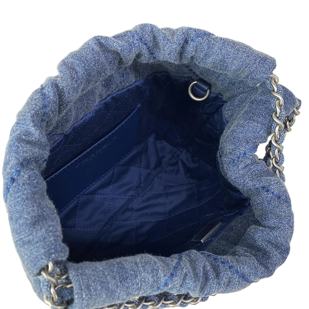 Chanel 22 Denim Mini Bag