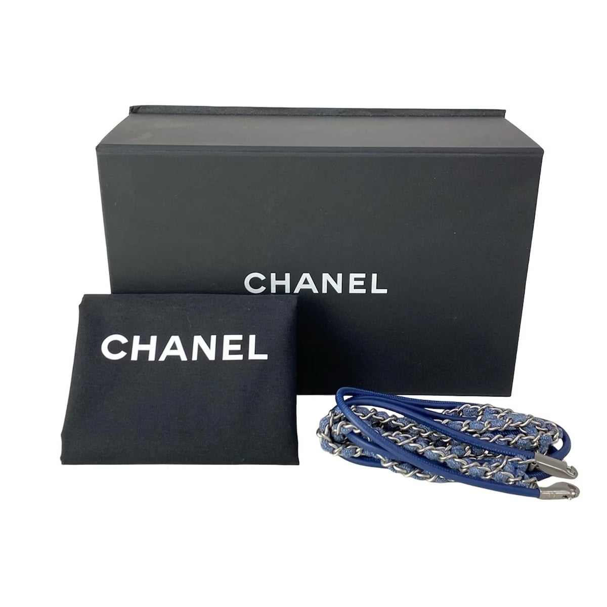 Chanel 22 Denim Mini Bag