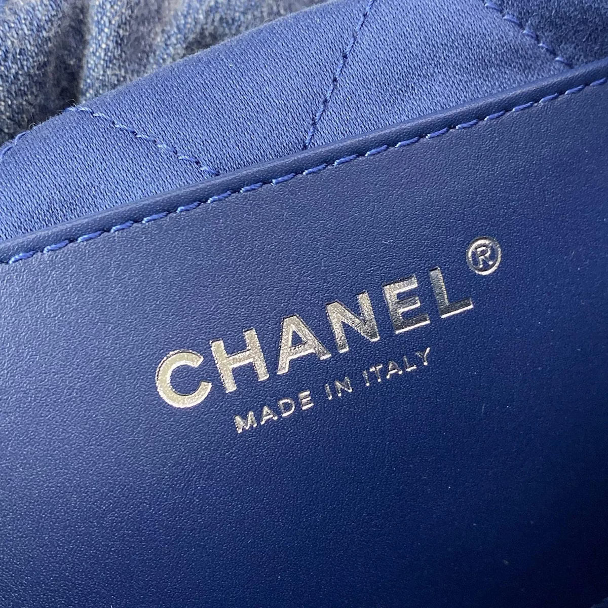 Chanel 22 Denim Mini Bag