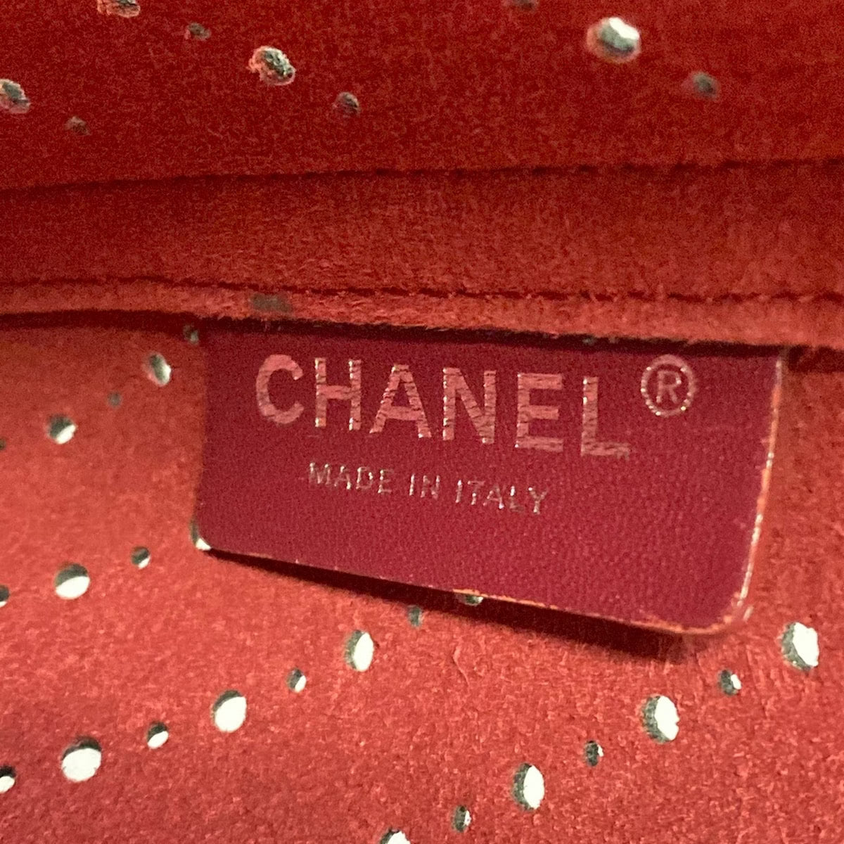Chanel Calfskin Tote Bag