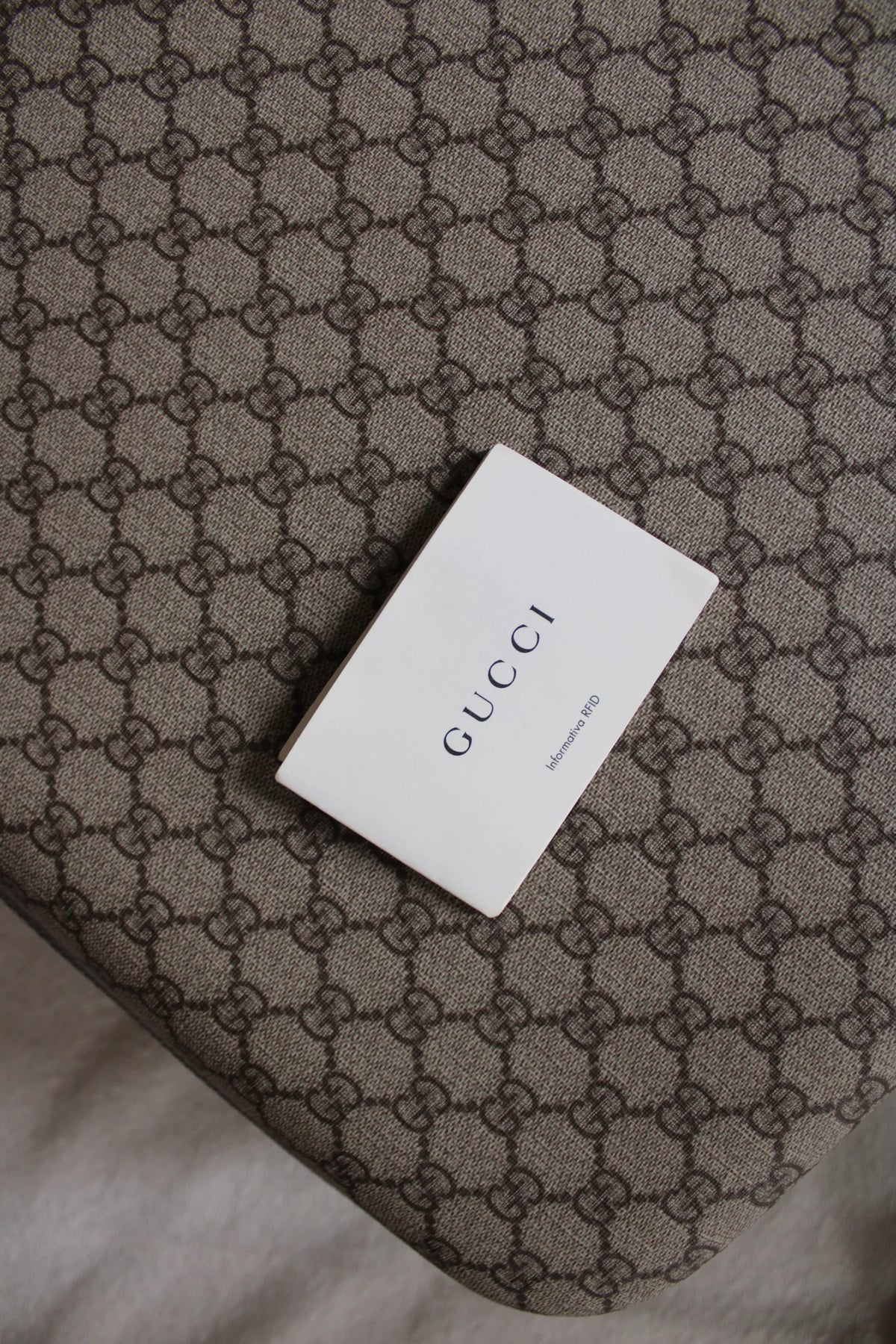 Gucci GG Supreme Suitcase