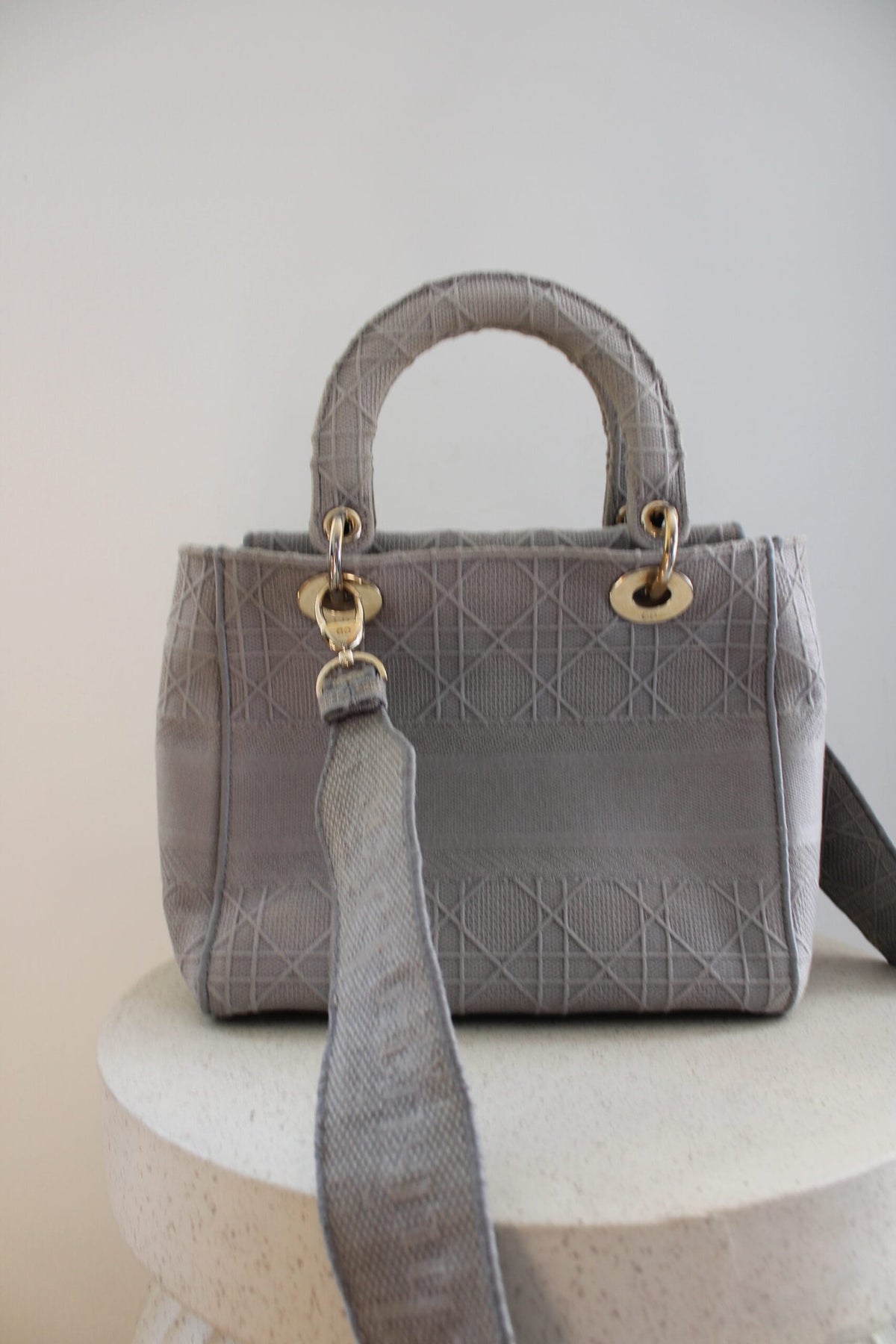 Dior Lady Dior D-Lite Grey