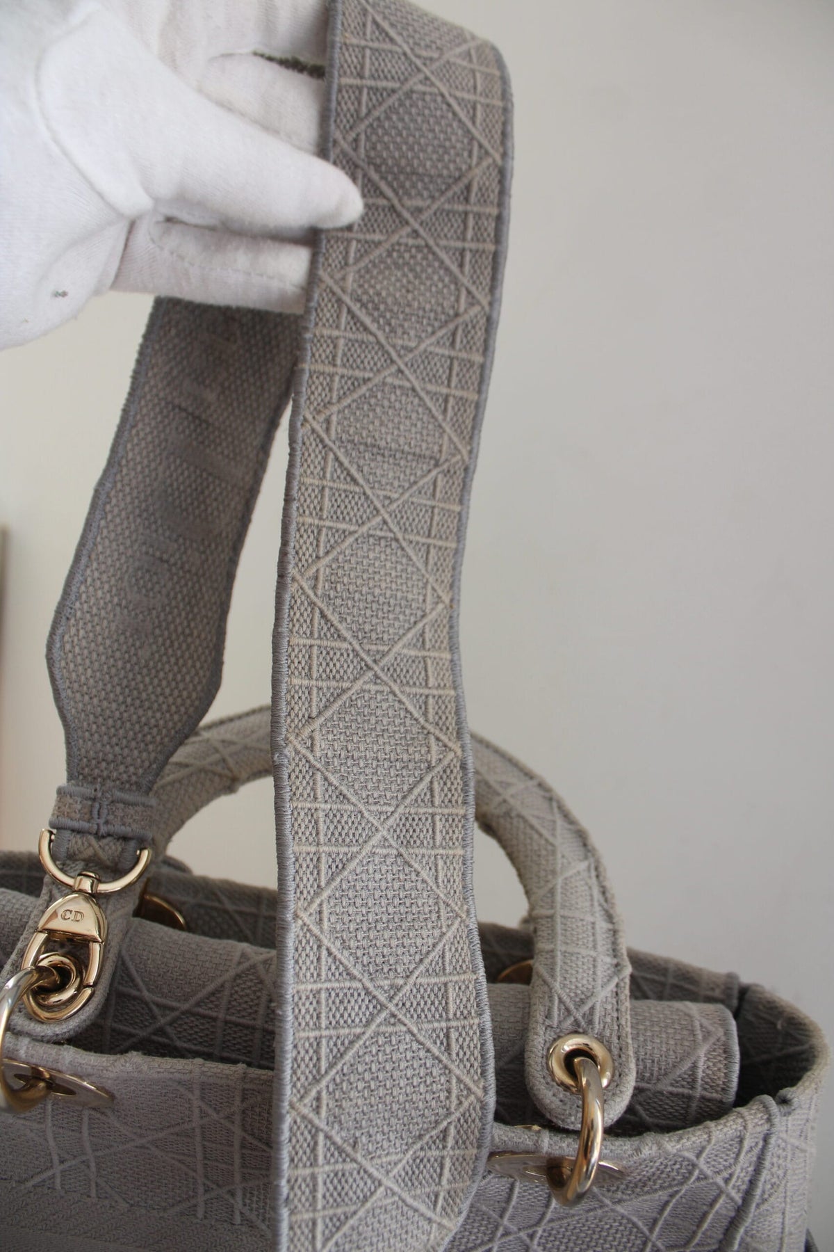 Dior Lady Dior D-Lite Grey