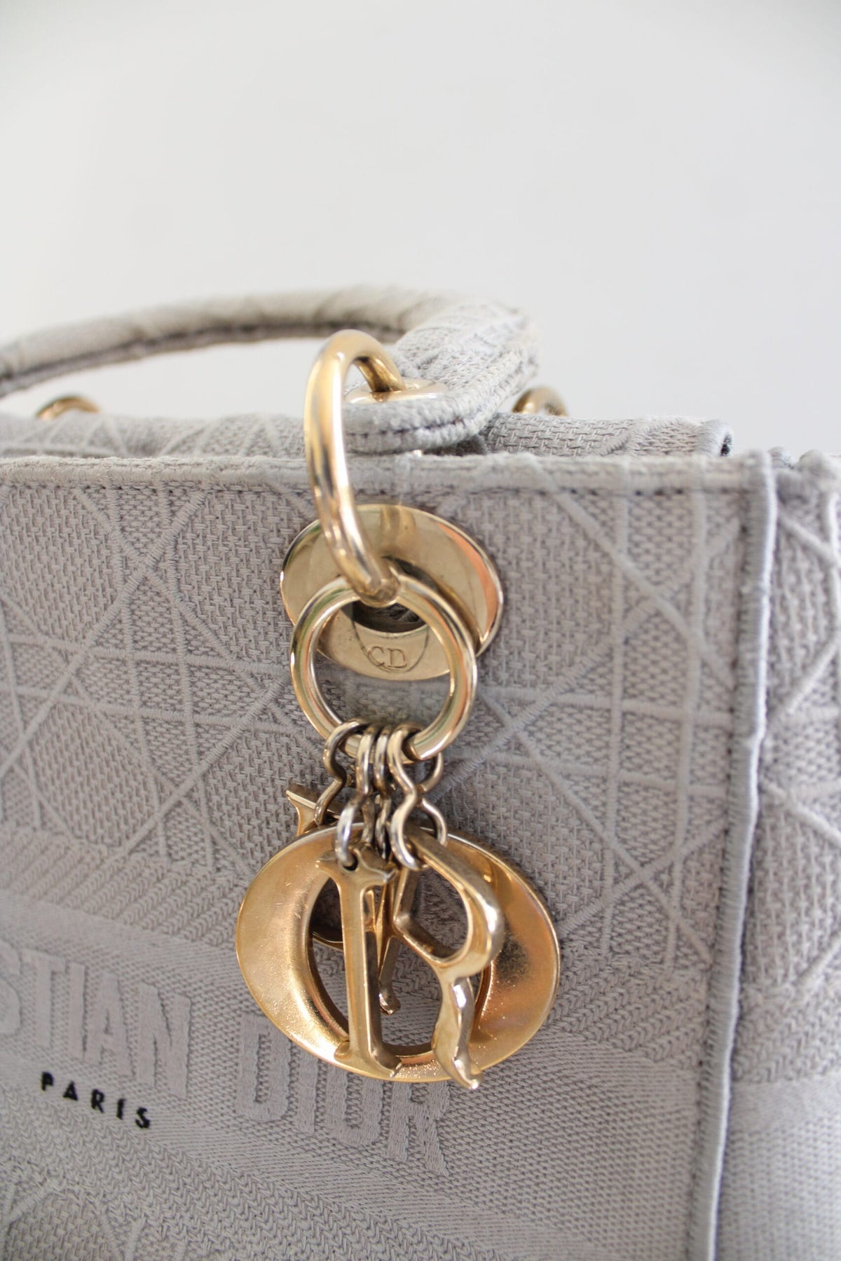 Dior Lady Dior D-Lite Grey