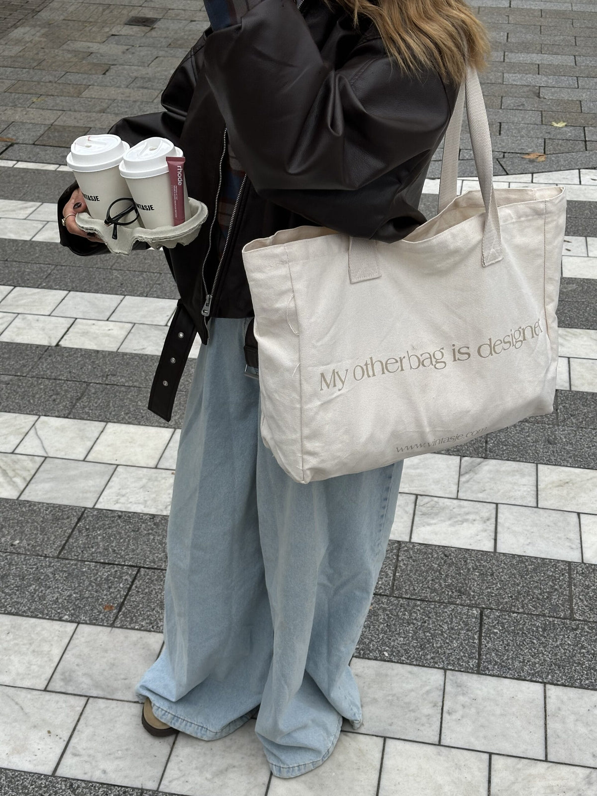Vintasje Tote Bag Large