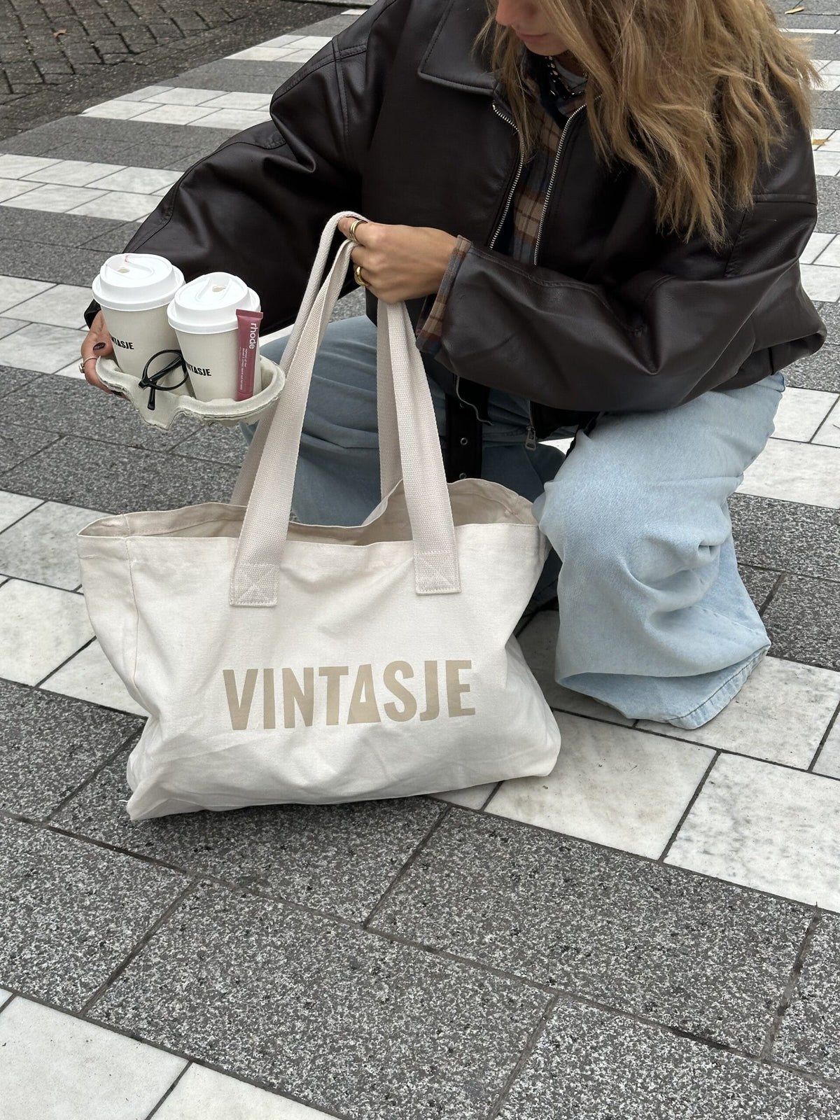 Vintasje Tote Bag Large
