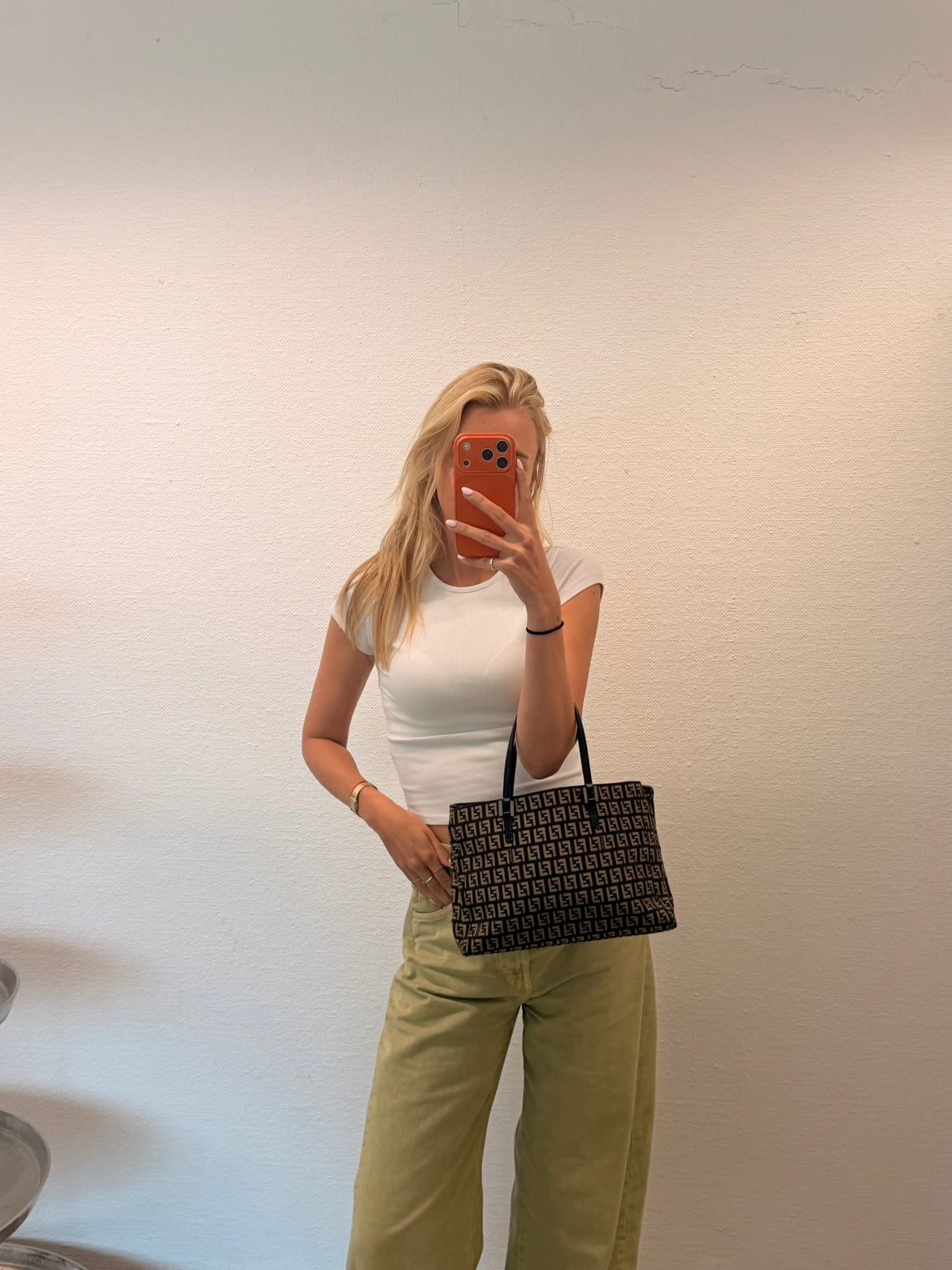 Fendi Zucchino Hand bag