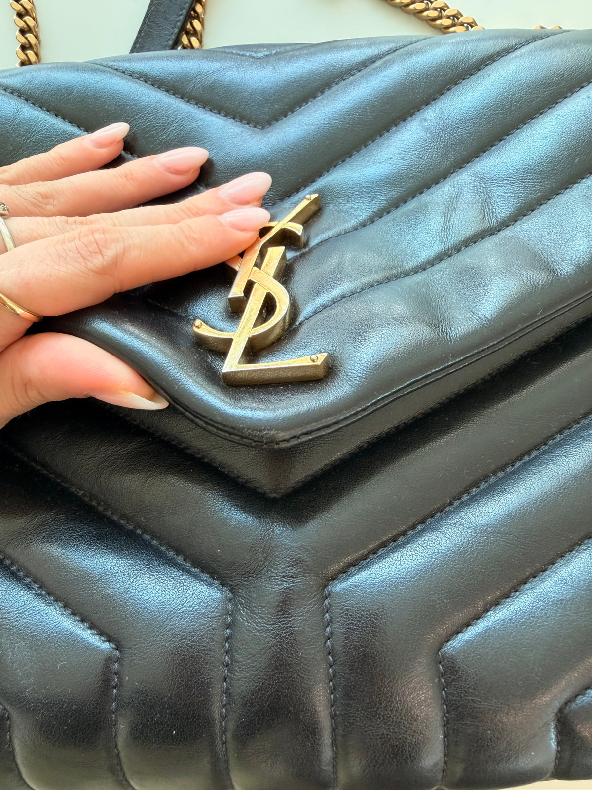 Saint Laurent Loulou Black