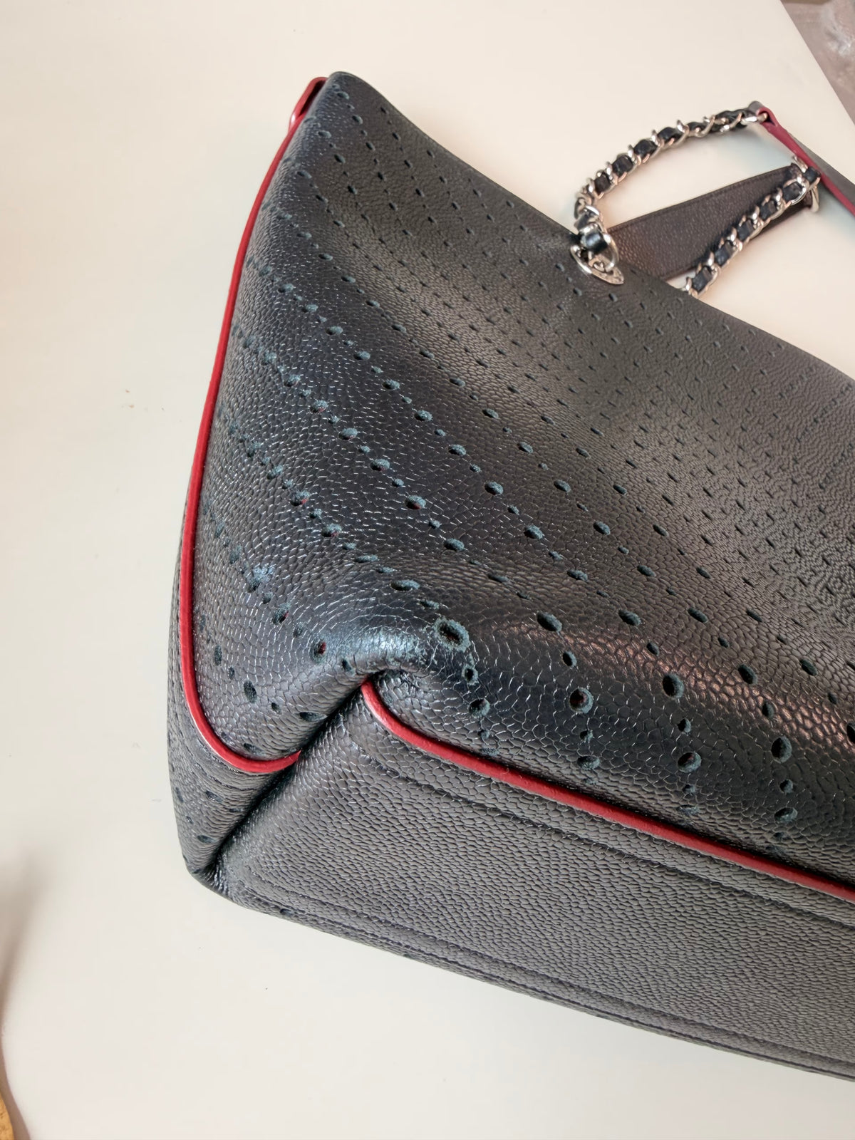 Chanel Calfskin Tote Bag