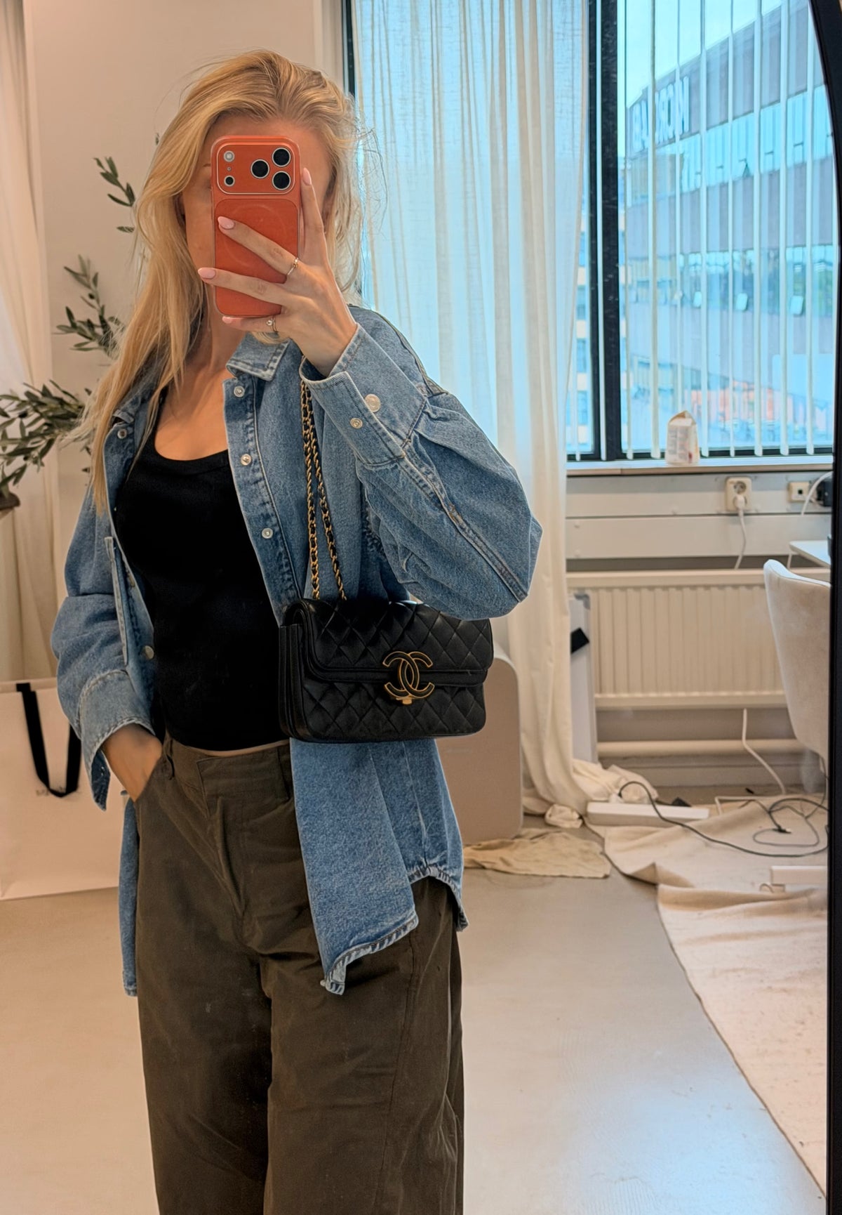 Chanel CC Chic Double Flap Bag