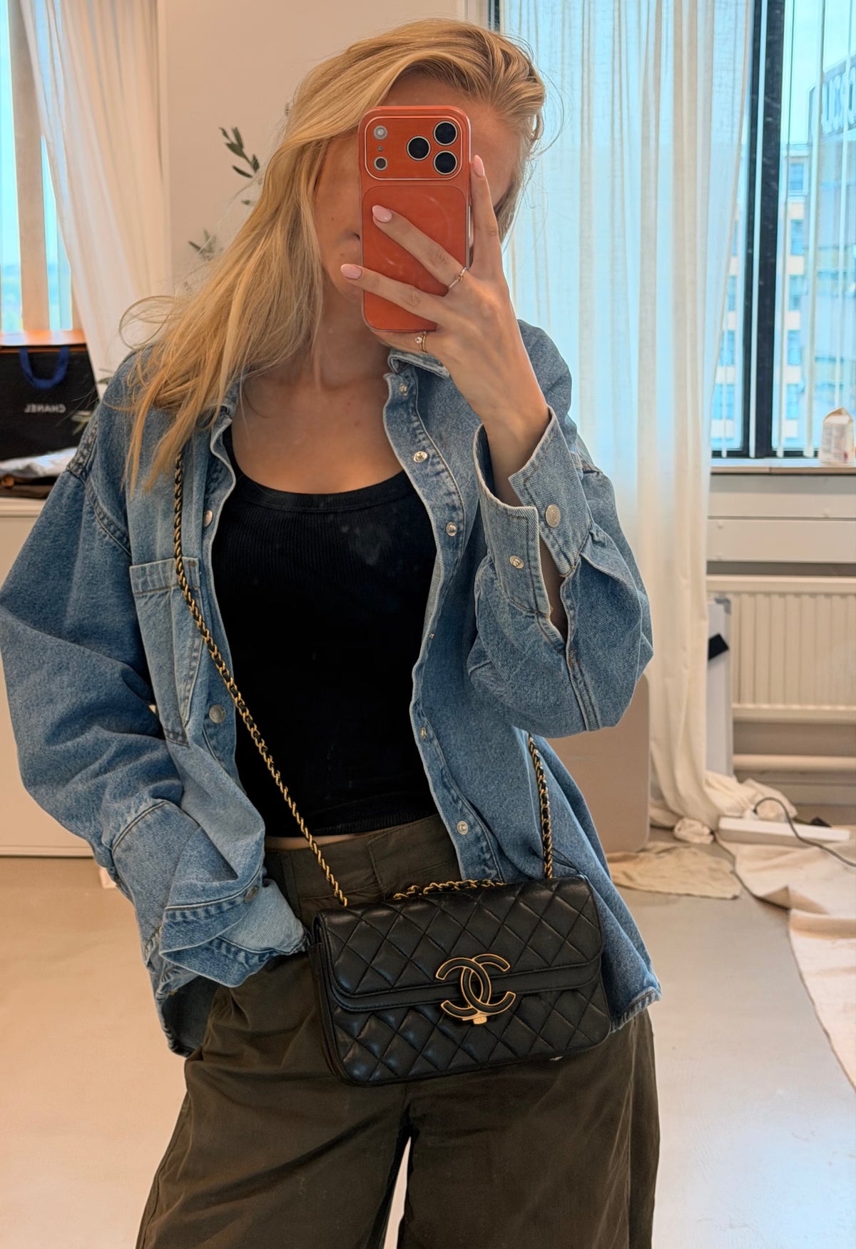 Chanel CC Chic Double Flap Bag