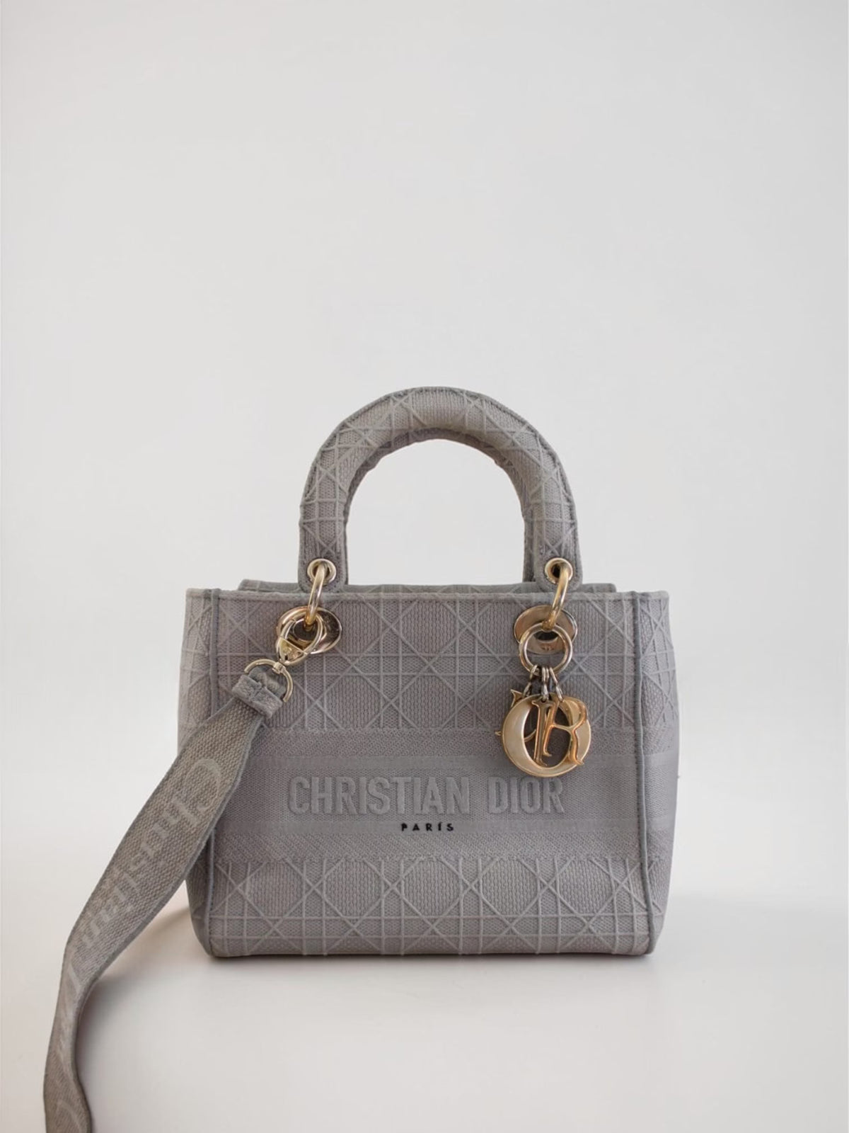 Dior Lady Dior D-Lite Grey