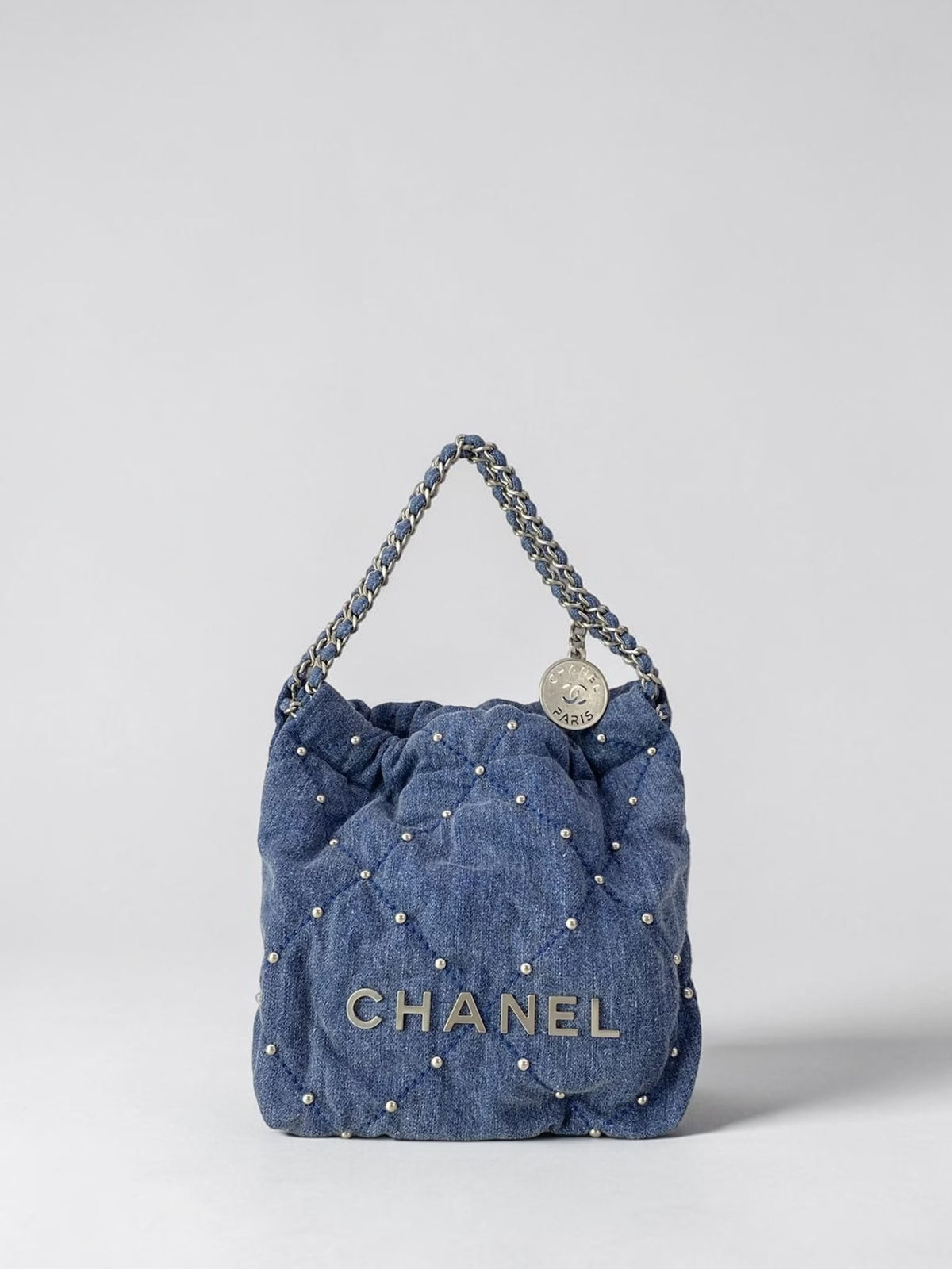 Chanel 22 Denim Mini Bag