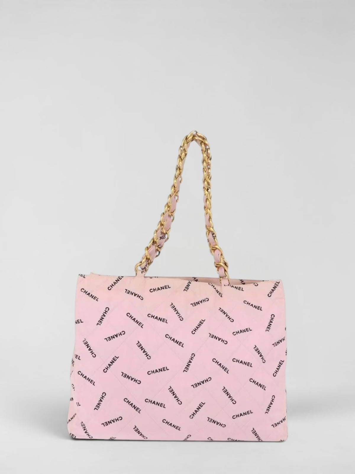 Chanel Pink Gold Tote