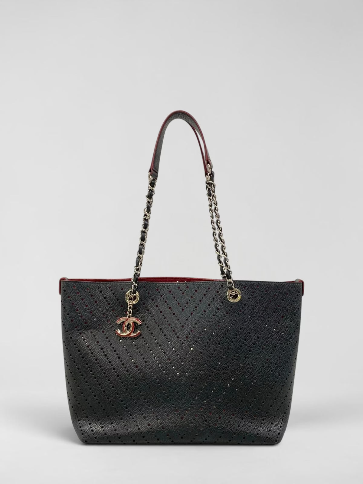 Chanel Calfskin Tote Bag