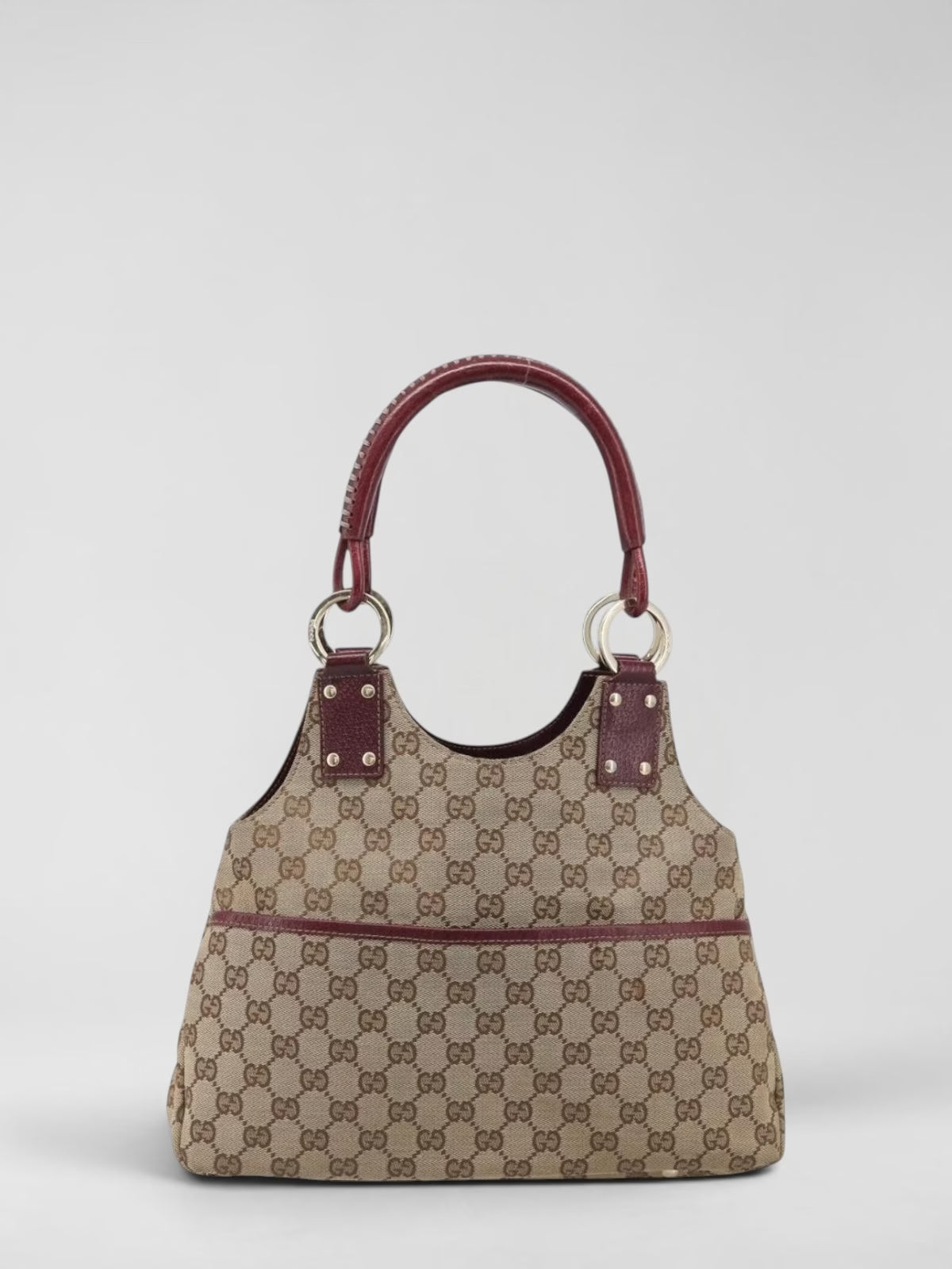 Gucci GG Shoulder Bag Bordeaux