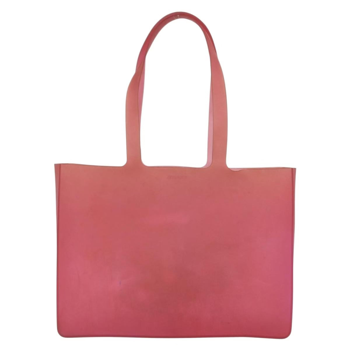 Chanel Rubber Tote Pink