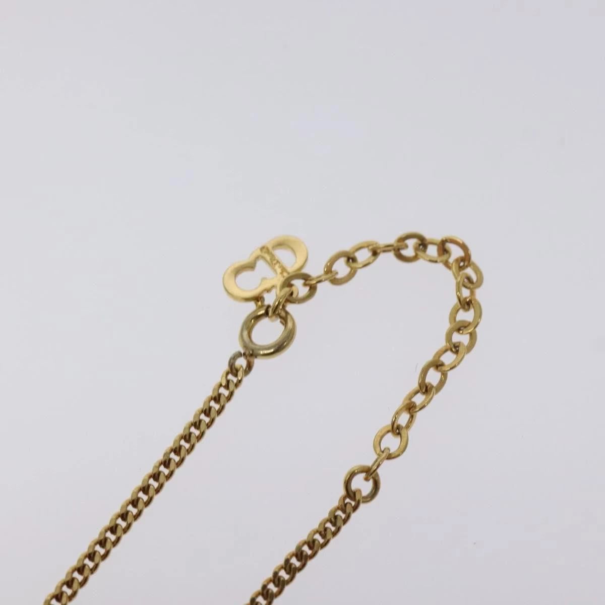 Dior Necklace Pendant Rhinestone