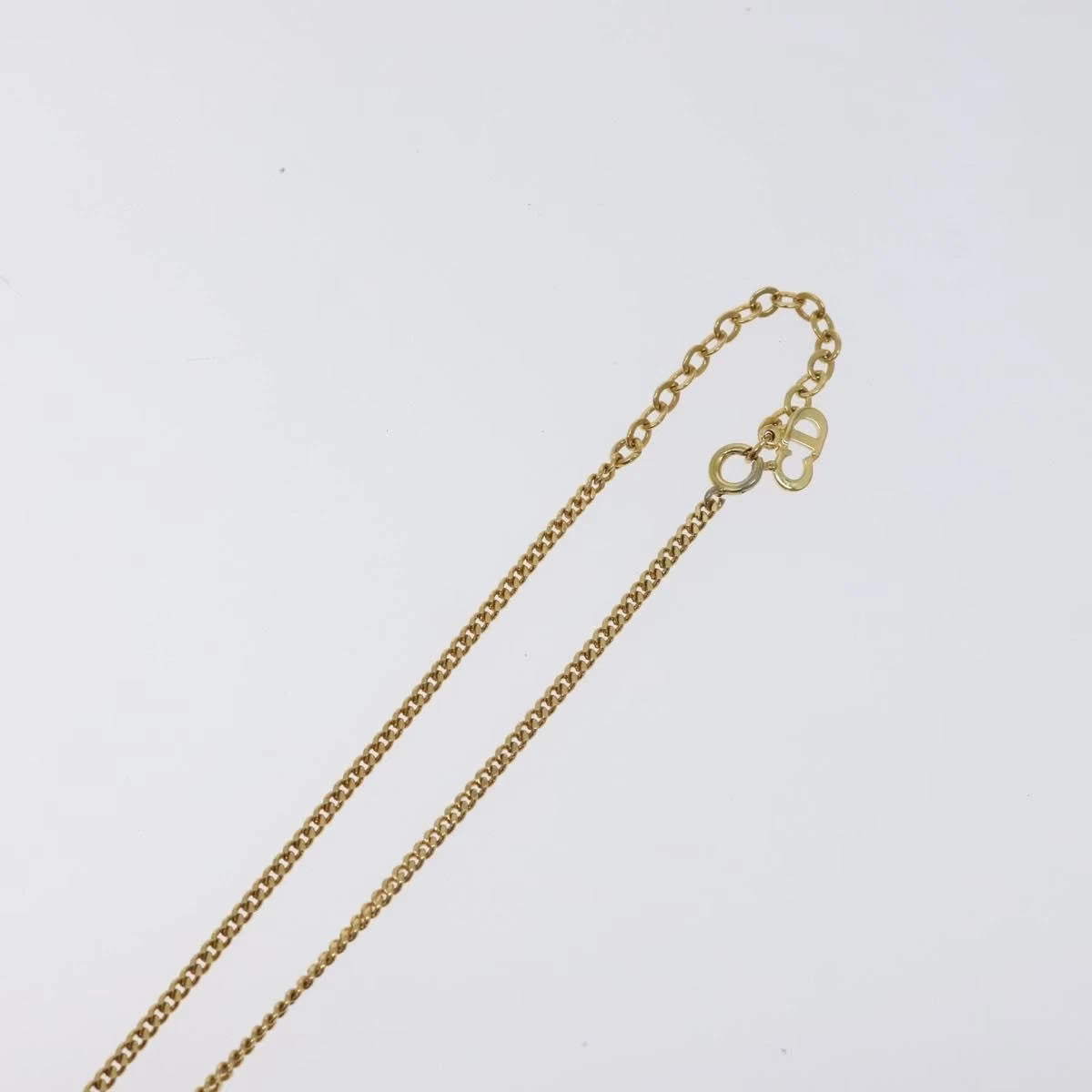 Dior Necklace Pendant Rhinestone