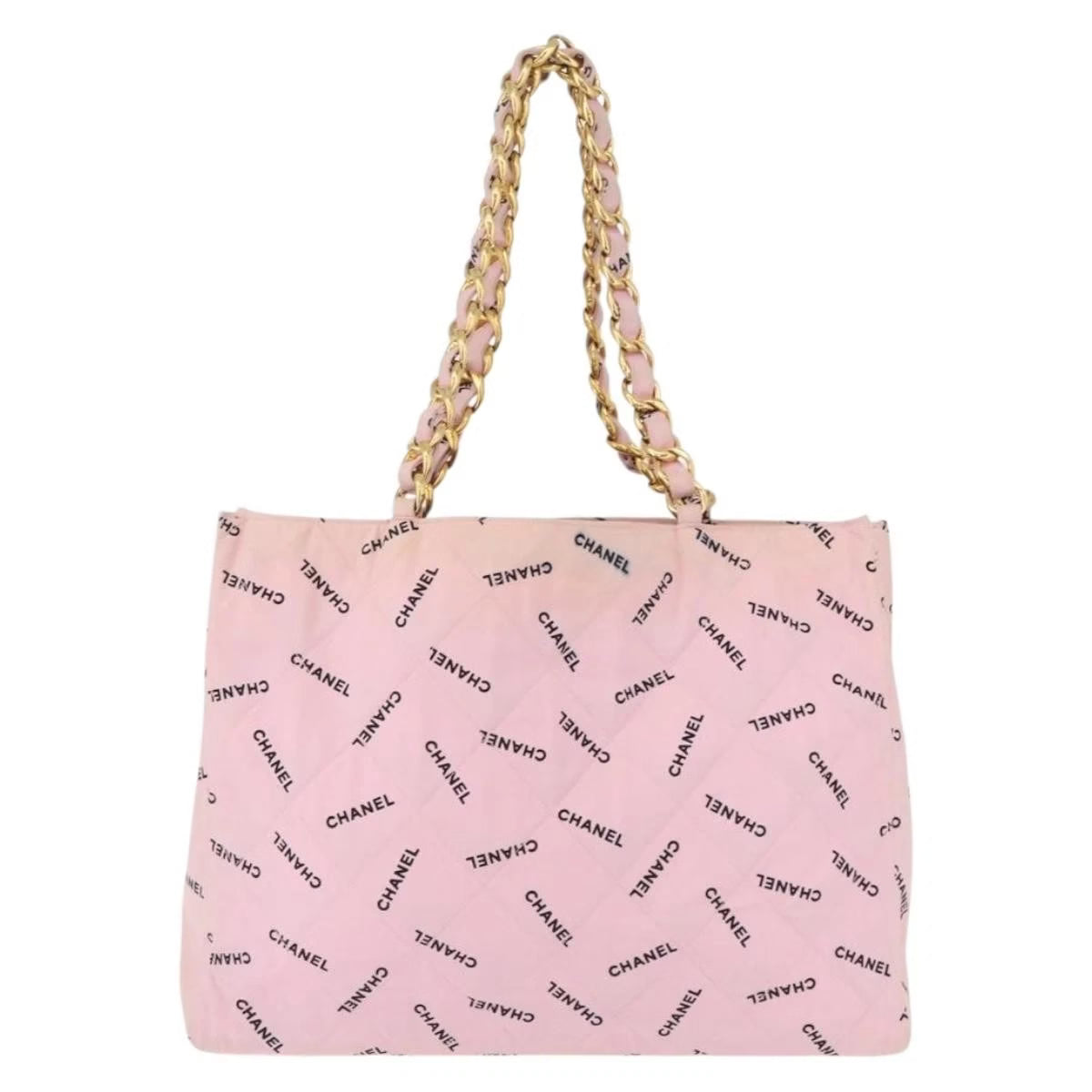 Chanel Pink Gold Tote