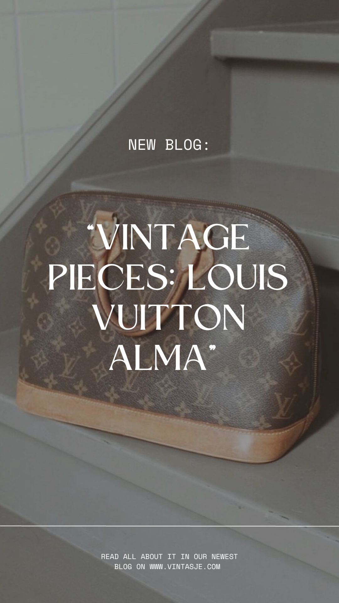 Vintage pieces: The Louis Vuitton Alma - Vintasje