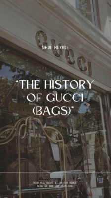 The history of Gucci bags