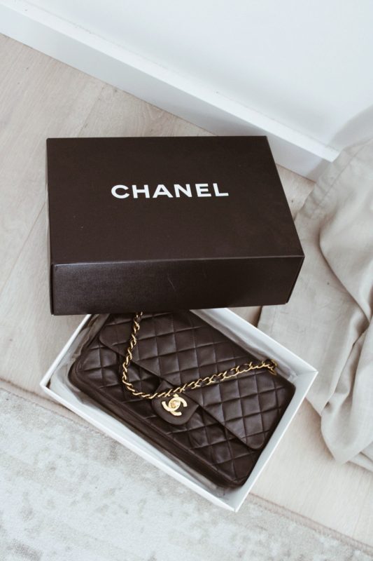 Vintage Chanel flap bag