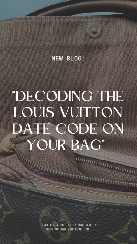 Decoding the Louis Vuitton date code