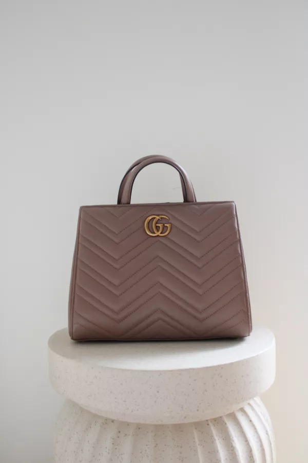 Gucci Marmont tote taupe