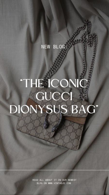 Iconic Gucci Dionysus bag