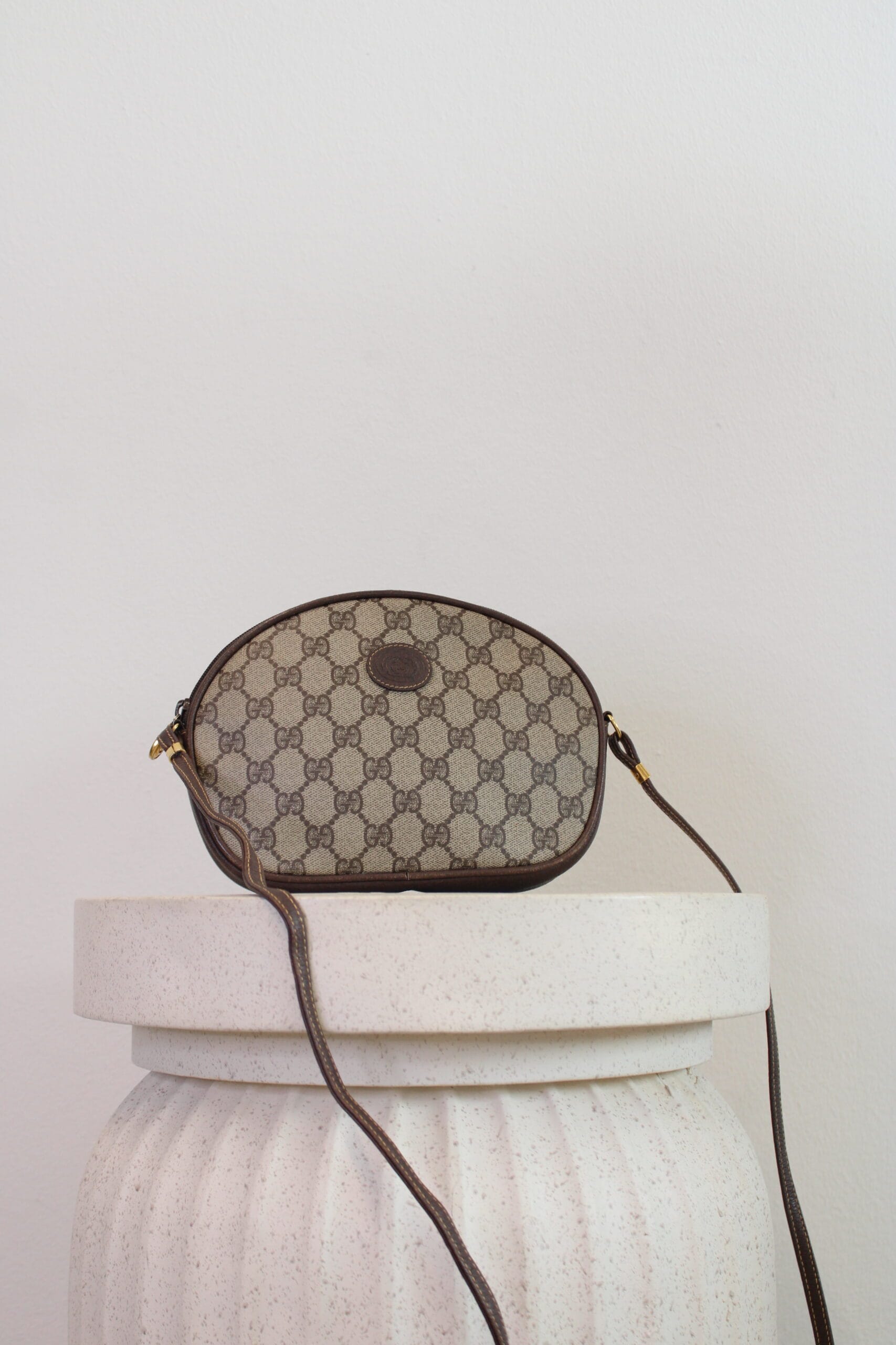 Gucci PVC Crossbody Bag Oval - Image 2