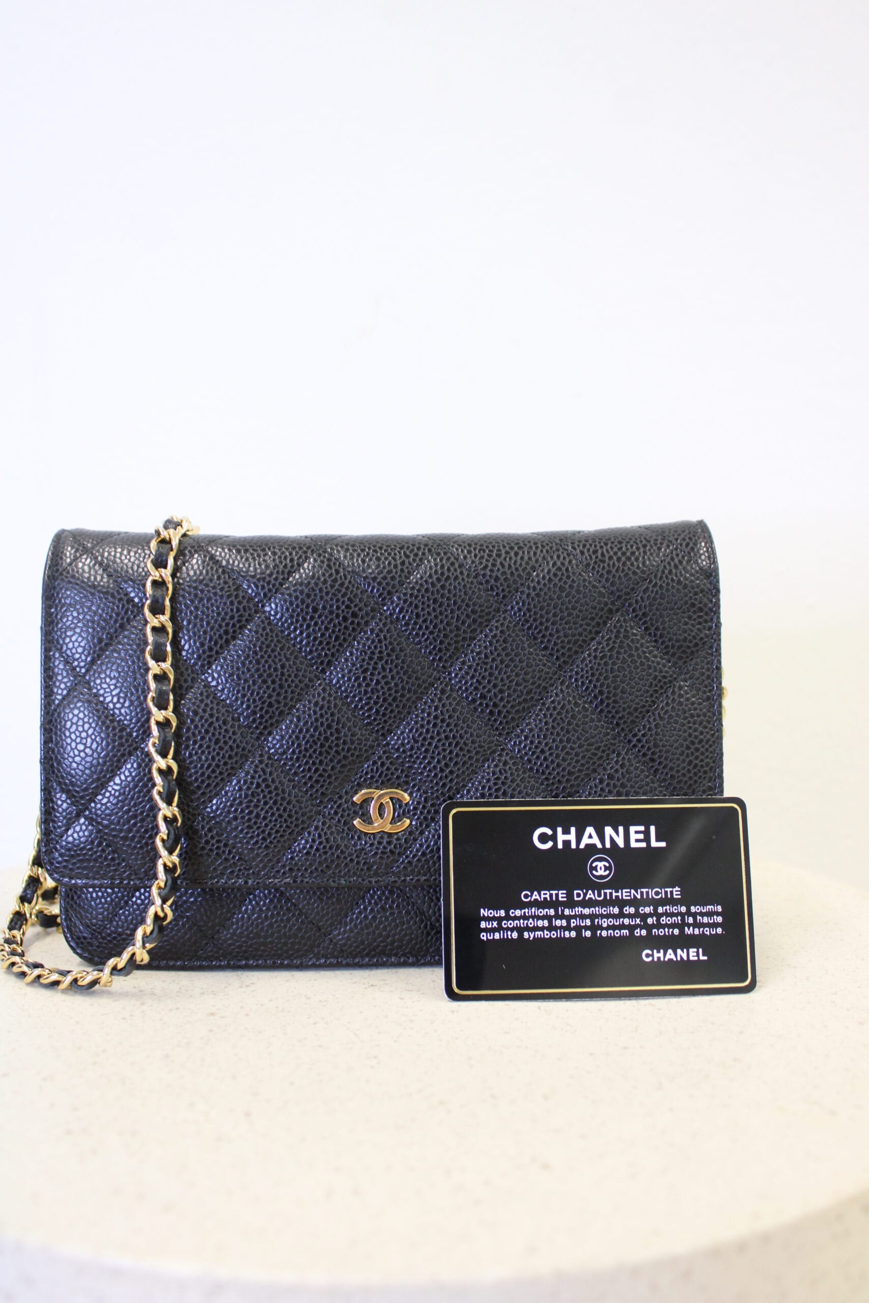Chanel WOC Bag Caviar Black - Image 10